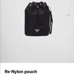 Prada's Re-Nylon pouch